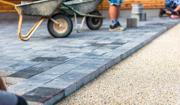 Residential Paver Driveway in Vernon Hills, IL
